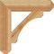 Ekena Millwork Legacy Craftsman Rough Sawn Bracket, Western Red Cedar, 4"W x 20"D x 20"H BKT04X20X20LEC04RWR - alternate 3